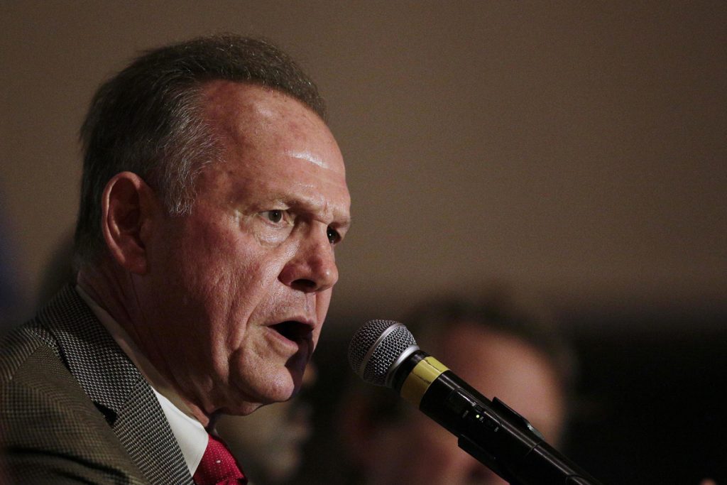 Roy Moore U.S. Senate candidate Roy Moore