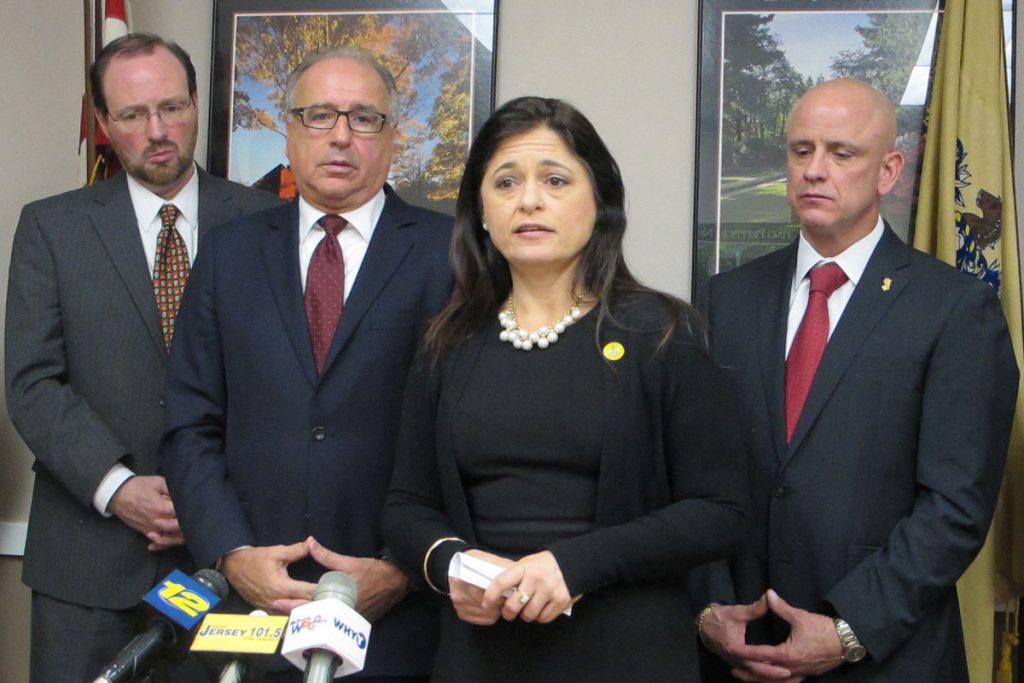 Local government officials urge the cap on police and fire arbitration awards to be extended (Phil Gregory/WHYY)