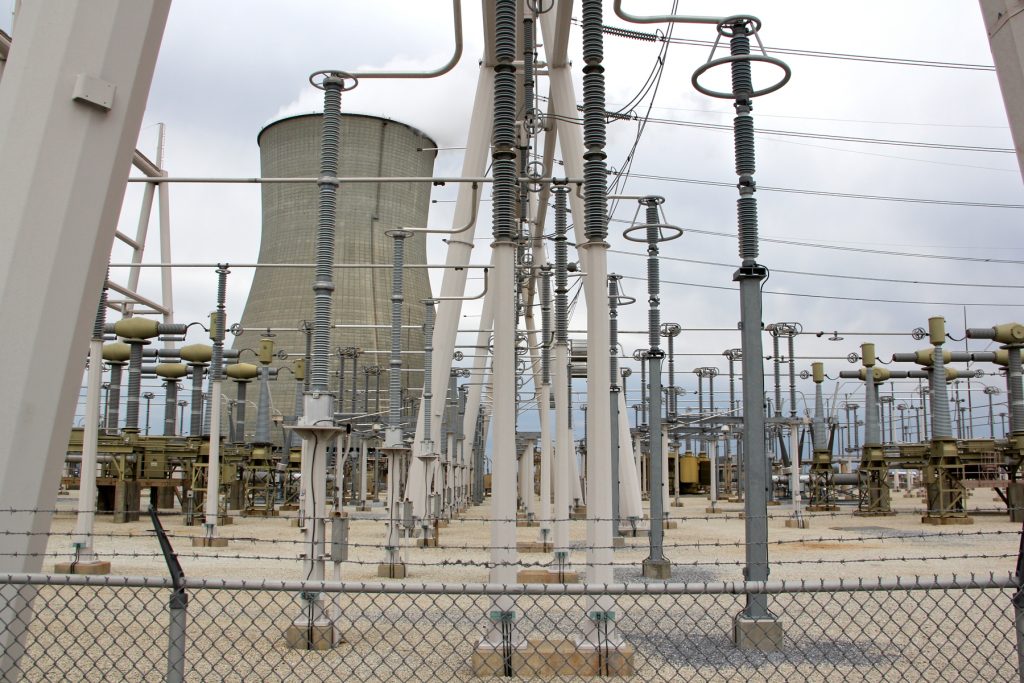Hope Creek nuclear generating station in Salem County.