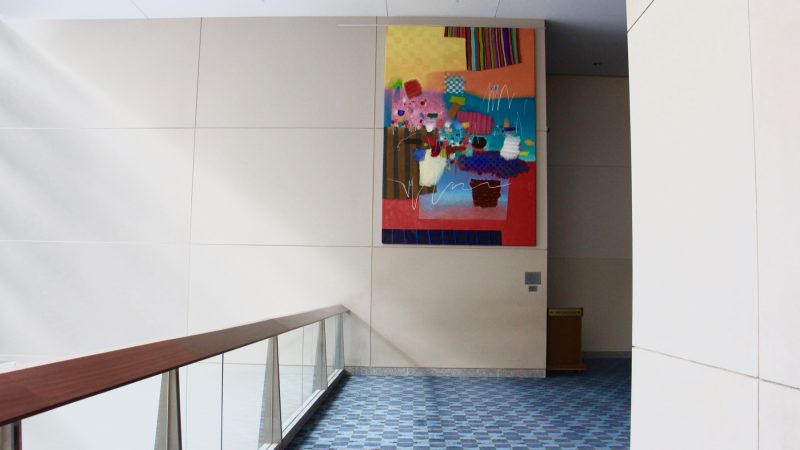 The Pennsylvania Convention Center commissioned Moe Booker's monumental painting, 
