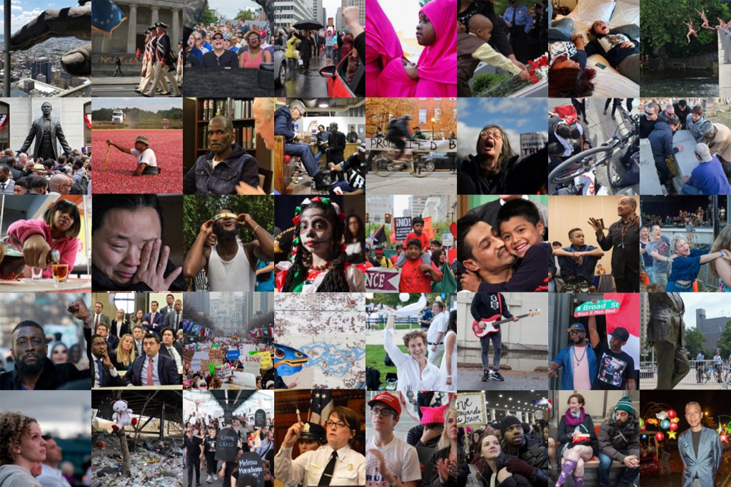 2017photo collage WHYY's favorite photos of 2017