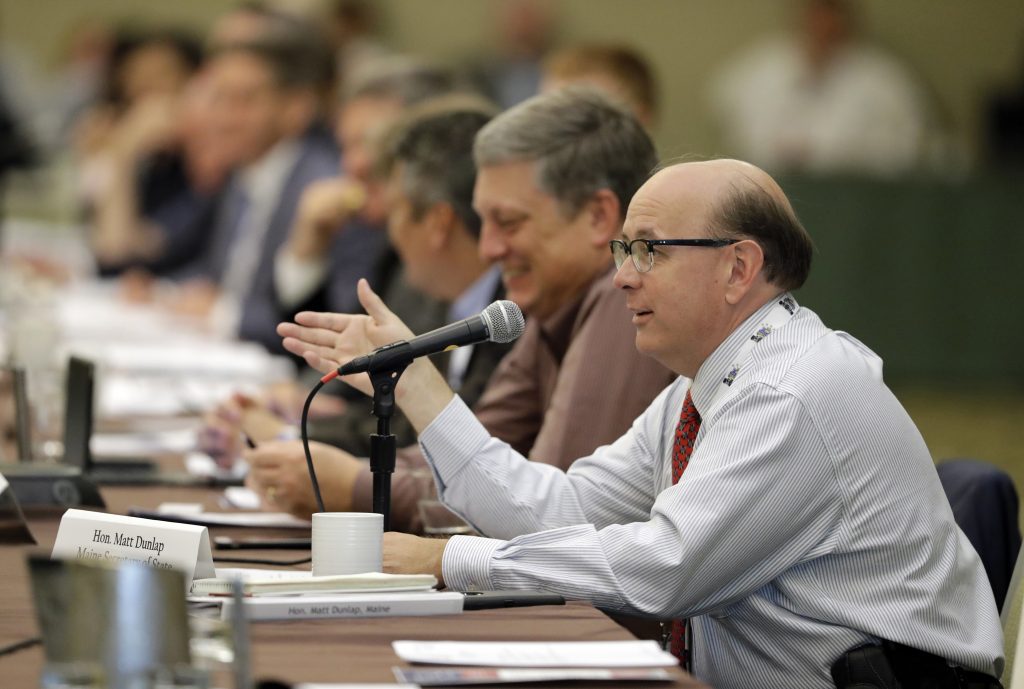 Voting Commission-Security Concerns Maine Secretary of State Matt Dunlap