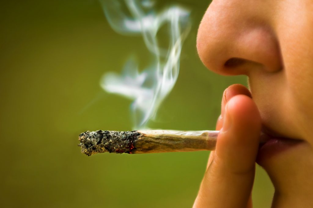 Girl Smoking (Bigstock)