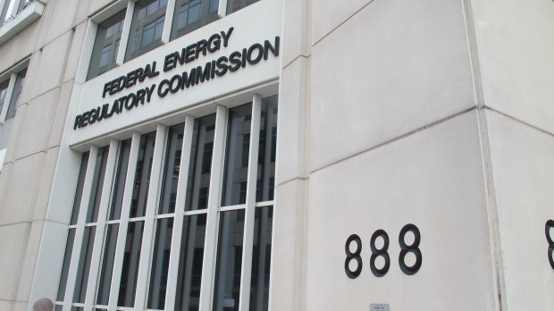 IMG_4389-620×348 FERC's headquarters in Washington, DC. The agency said it will review its longstanding policy on certification of natural gas pipelines. (MARIE CUSICK/ STATEIMPACT PENNSYLVANIA)