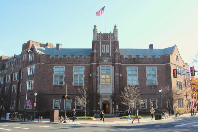 Fisher Bennett Hall on the University of Pennsylvania campus, 34th and Walnut streets.