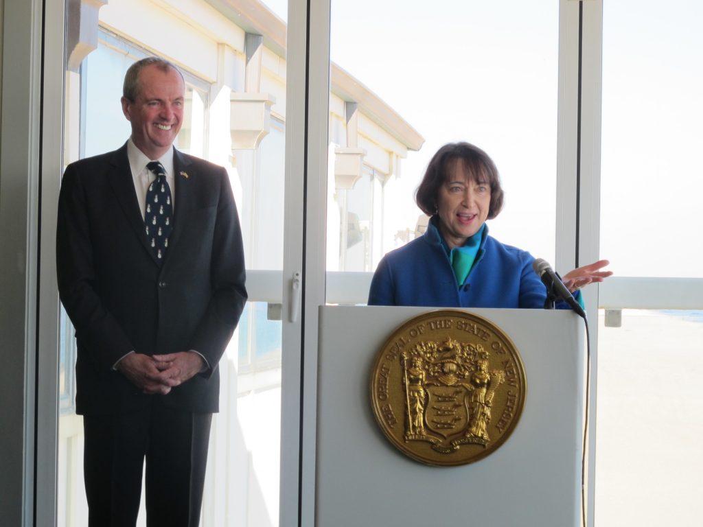 McCabe Catherine McCabe says she looks forward to helping Phil Murphy deal with the state’s environmental issues. (Phil Gregory/WHYY)