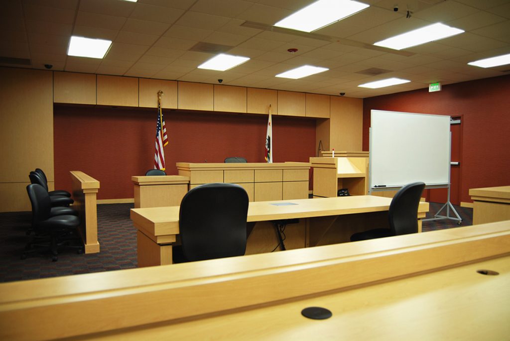 Empty Courtroom Critics of the law that is meant to stop witness intimidation, including the American Civil Liberties Union of Pennsylvania, have called it redundant, “excessively broad,” and potentially unconstitutional.(Junial/Bigstock)