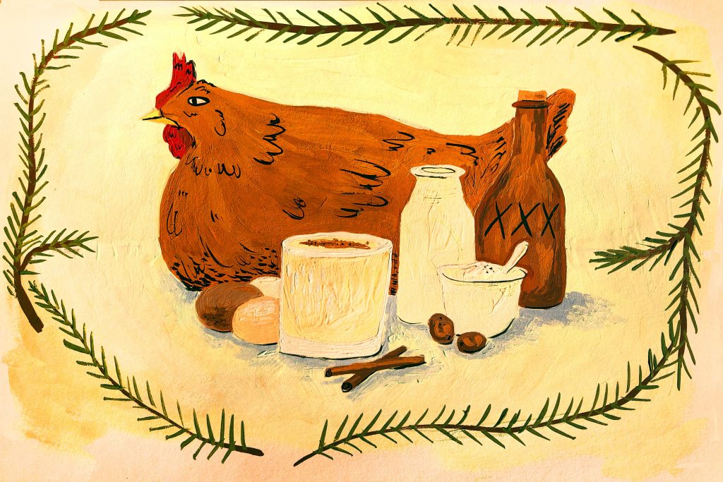 Eggnog Ingredients (LA Johnson/NPR)
