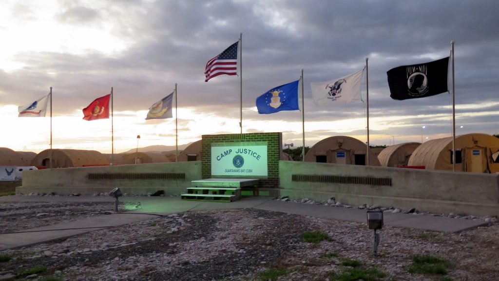 Camp Justice, Naval Station Guantanamo Bay, location of the military commission courtroom. This photo was approved for release by the U.S. military. (David Welna/NPR)