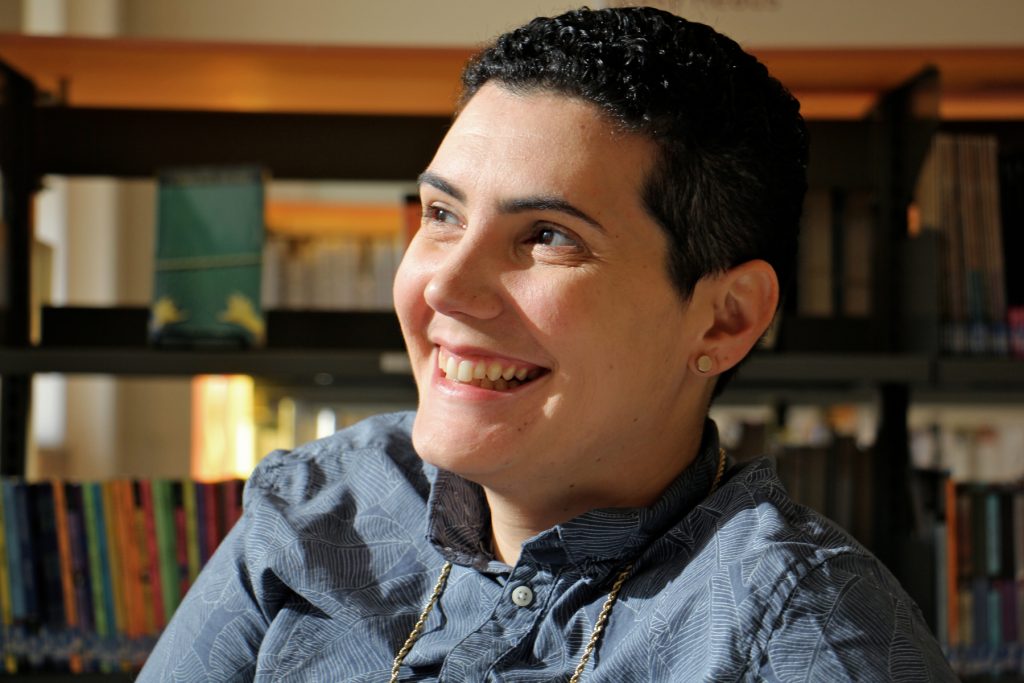 2017 12 21-e lee-raquel salas rivera-philadelphia library-poet laureate Philadelphia's new poet laureate Raquel Salas Rivera.
