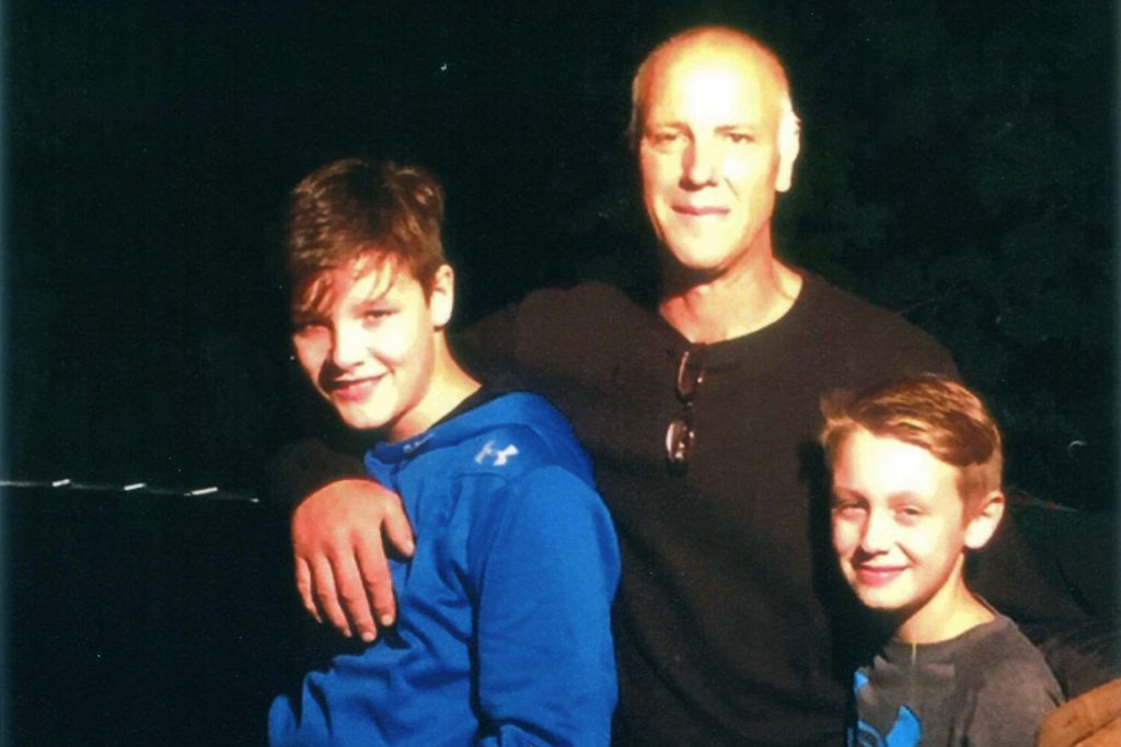 2017 12 21-provided-ed zaleski-philadelphia curran fromhold-prison death Ed Zaleski, pictured with his sons in a family photo, was found dead in his jail cell at Curran-Fromhold Correctional Facility hours after he was arrested.