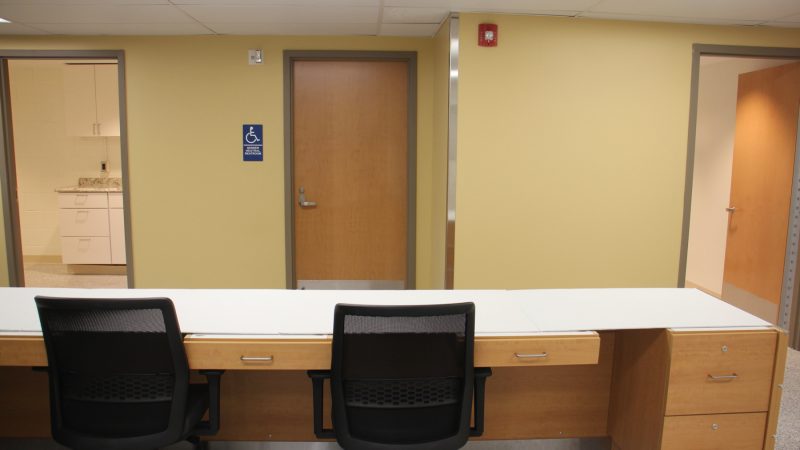 Hub of Hope includes a medical clinic for its homeless clients (Emma Lee/WHYY)