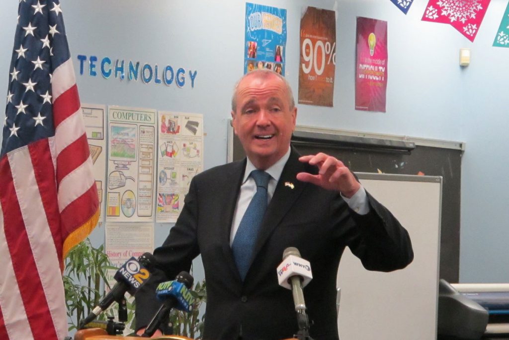 20180112-MURPHY Gov-elect Phil Murphy promises to end PARCC tests in New Jersey. (Phil Gregory/WHYY)