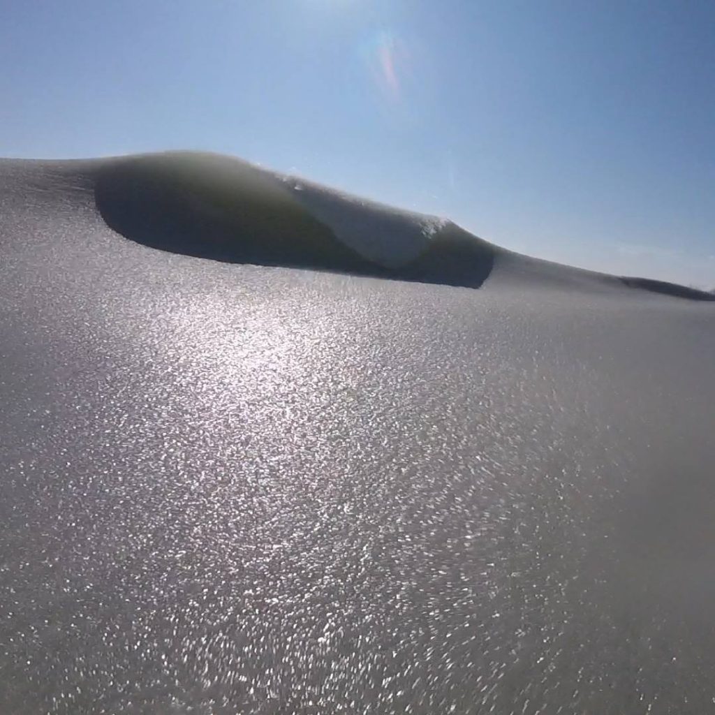 26685131_10100879901028540_5893304945056227775_o Long Beach Island slushy ocean on Tuesday. (Photo courtesy of Chris Huch)