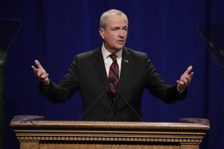 New Jersey Gov. Phil Murphy wants towns to be able to establish charitable funds that pay for local services. Homeowners would get credits on their property tax bills for any amount they donate. (AP Photo/Julio Cortez)