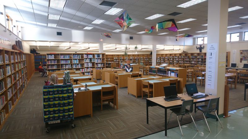 The Corry High School library (Kevin McCorry/Keystone Crossroads)