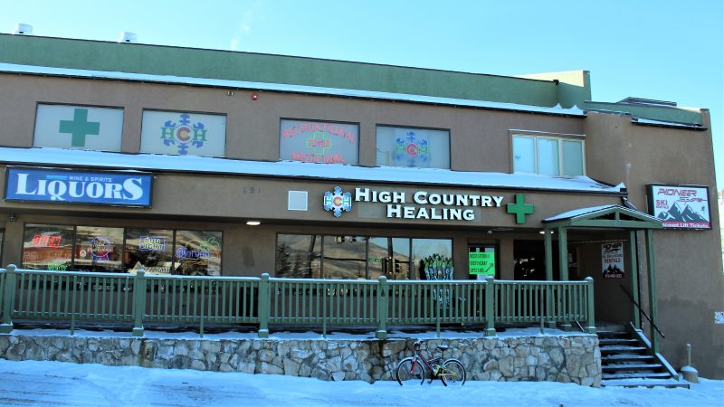 This is High Country Healing's store in Silverthorne, Colorado. (Bill Barlow/for WHYY)
