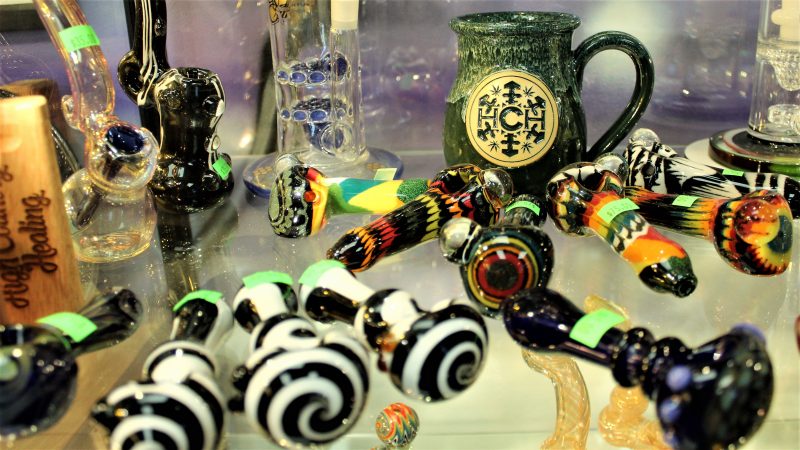 Glass pipes. (Bill Barlow/for WHYY)