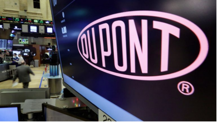 Screen Shot 2018-12-10 at 2.17.15 PM The DuPont logo. (AP file photo)