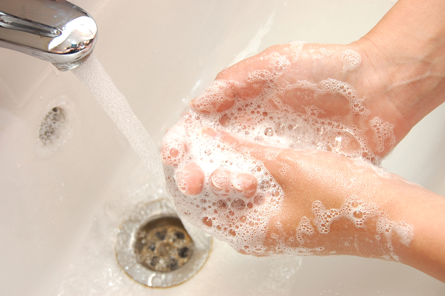 Woman Washing Hand Under Running Woman Washing Hand Under Running