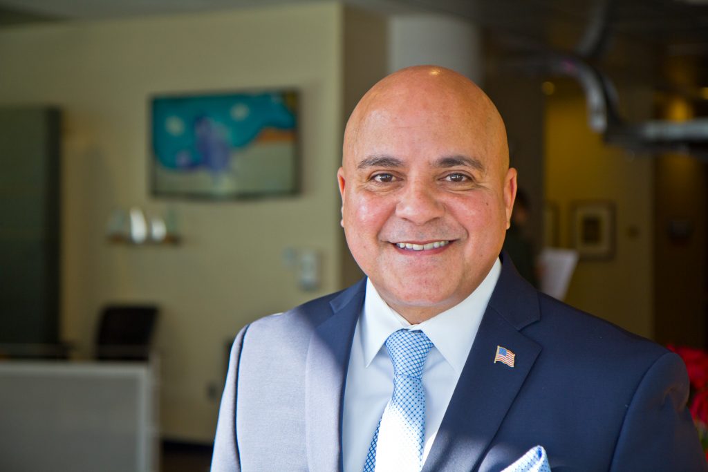 Francisco Moran is the Mayor of the City of Camden. (Kimberly Paynter/WHYY) Francisco Moran is the Mayor of the City of Camden. (Kimberly Paynter/WHYY)