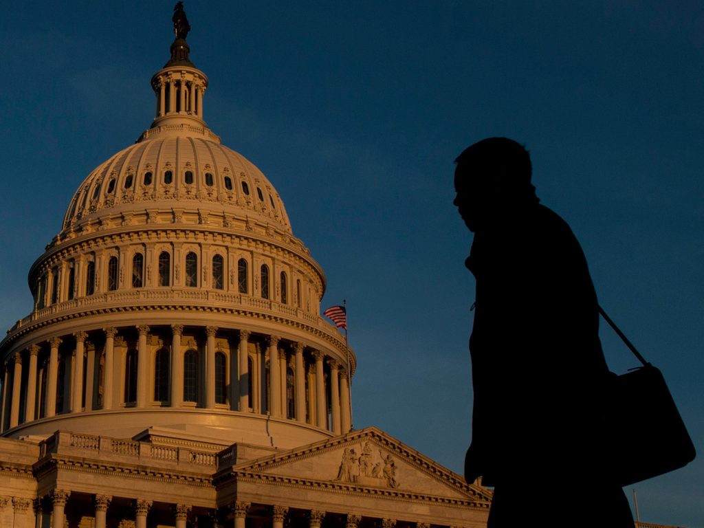 The House on Thursday agreed to reauthorize a controversial spying bill after President Trump — whose administration supports it — blasted the measure on Twitter. (Zach Gibson/Getty Images)
