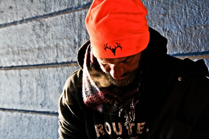 Paul is currently living under the Frankford bridge in Kensington.