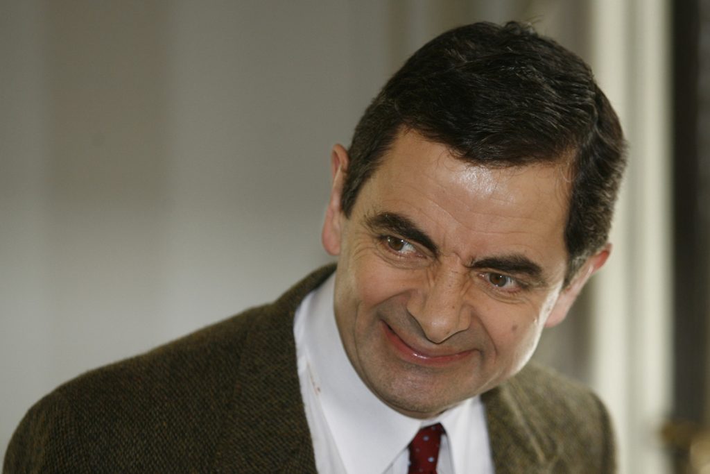 Mr. Bean British actor Rowan Atkinson, playing his character Mr. Bean, arrives in Madrid in 2007.