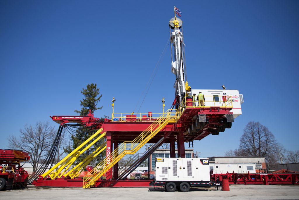 After hitting a record low last year, natural gas impact fee revenue is expected to rise this year.  (Lindsay Lazarski/WHYY)