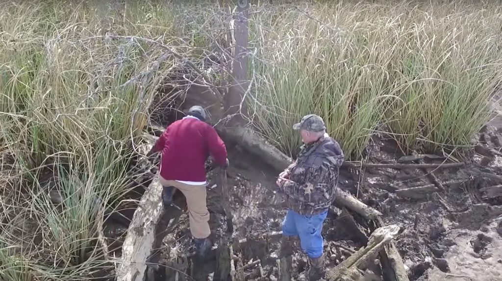 Still from Wreck Found By Reporter May Be Last American Slave Ship, Archaeologists Say. Still from wreck found by reporter: may be last American slave ship, archaeologists say. (AL.com)
