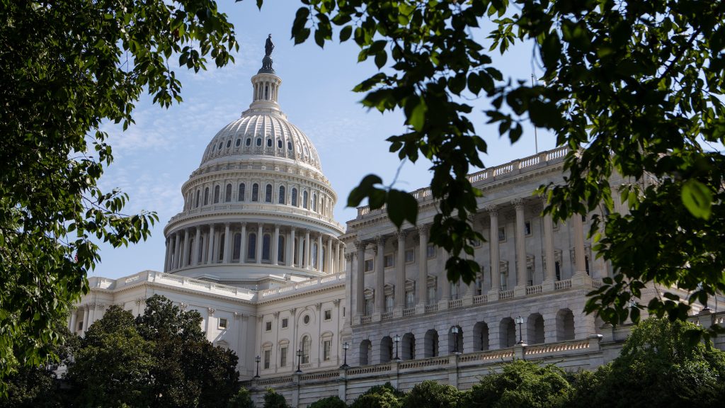 The Senate Intelligence Committee is holding a hearing on worldwide threats on Tuesday. The Senate Intelligence Committee is holding a hearing on worldwide threats on Tuesday. (Liam James Doyle/NPR)