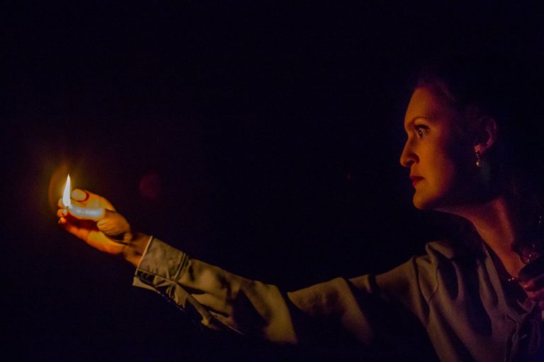 Lisa VillaMil in Hedgerow Theatre Company's production of 
