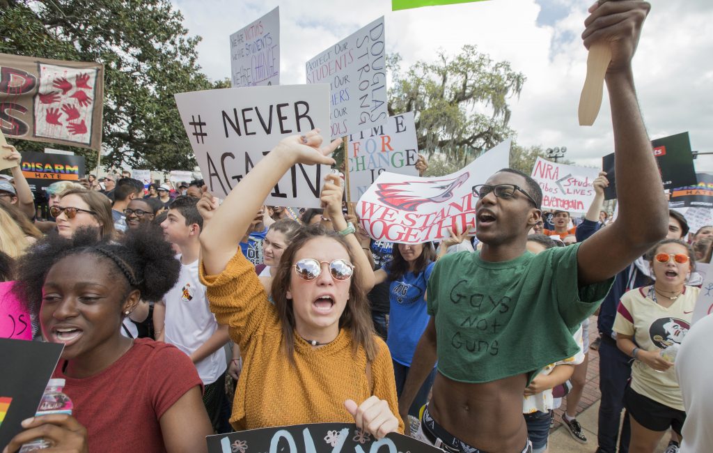 Therese Gachnauer, Kwane Gatlin Gun control protest