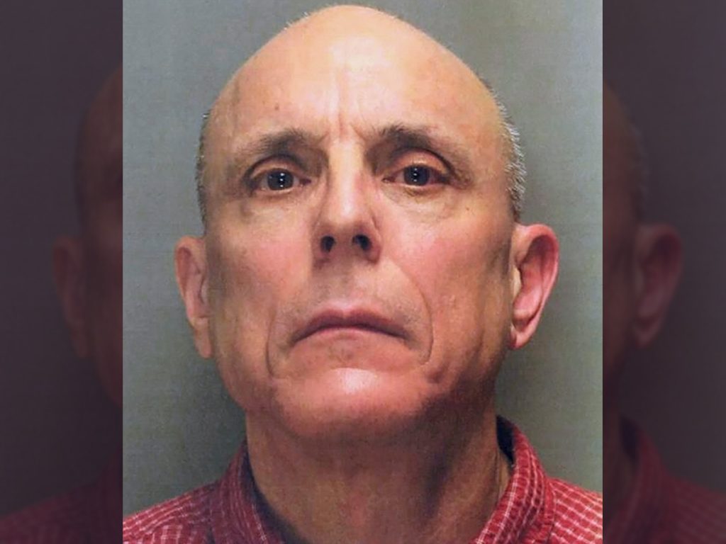 APchemistx1200 This undated photo shows Richard O'Rourke of Warrington, Pa., a former senior analytical chemist for Merck & Co. charged with causing or risking catastrophe, theft, receiving stolen property and recklessly endangering another person. Prosecutors say O'Rourke stole potassium cyanide from a laboratory at the pharmaceutical firm to use for pest control at home, but poured it down a suburban Philadelphia storm drain Dec. 15, 2017, when he learned there was an investigation. (Montgomery County District Attorney's Office via AP)