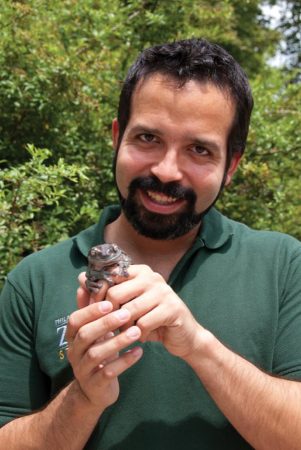 Carlos Martínez Rivera is an amphibian conservation biologist at the Philadelphia Zoo. (Provided)