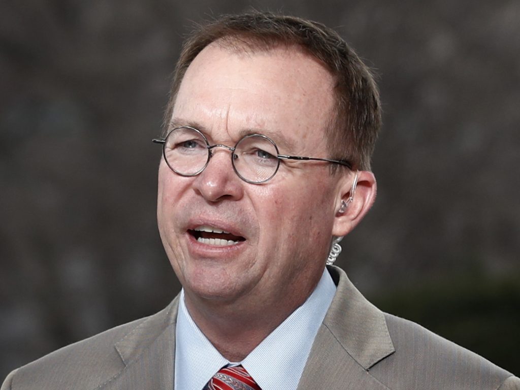Director of the Office of Management and Budget Mick Mulvaney is also the interim director of the Consumer Financial Protection Bureau. Mick Mulvaney (Carolyn Kaster/AP)