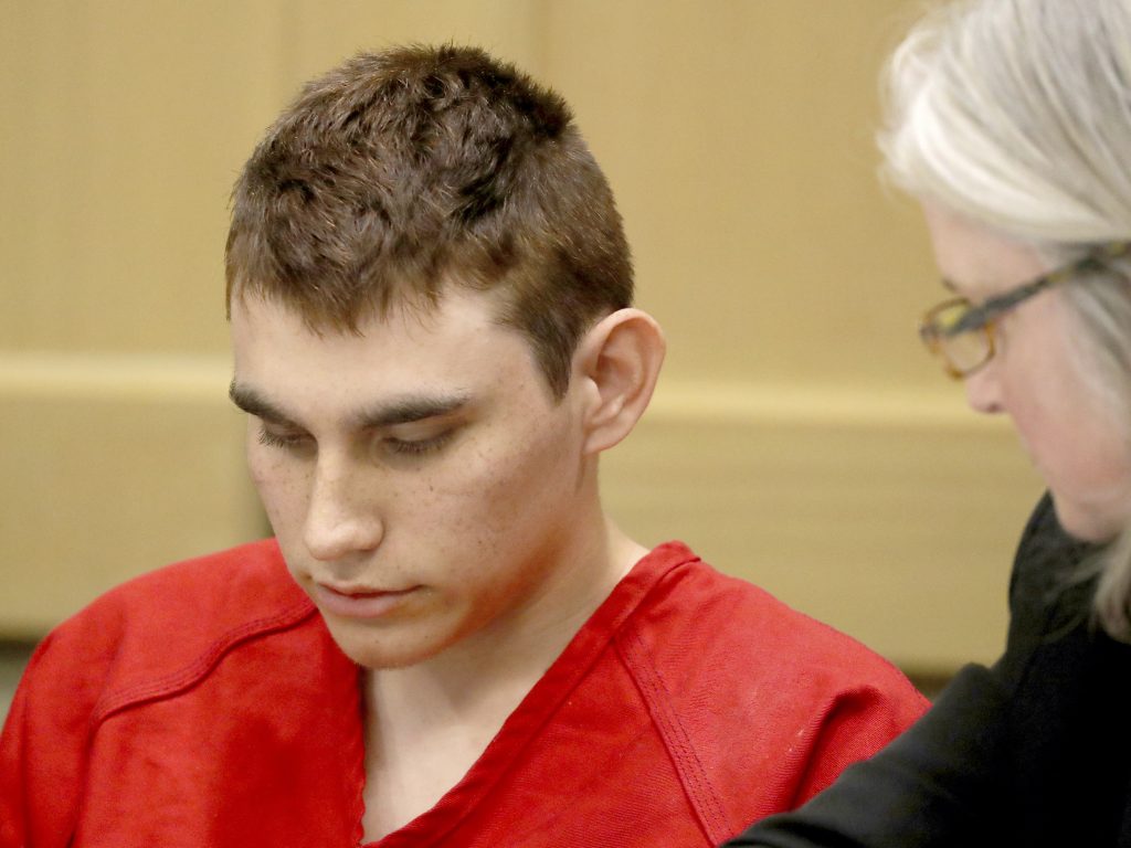 Nikolas Cruz appears in court for a status hearing in Fort Lauderdale, Florida. Nikolas Cruz appears in court for a status hearing in Fort Lauderdale, Florida. (Mike Stocker/AP)