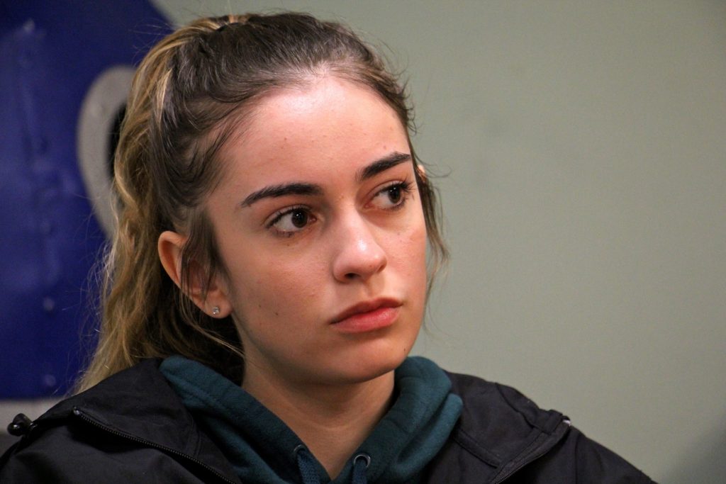 Science Leadership Academy student Ella Burrows, 17. 