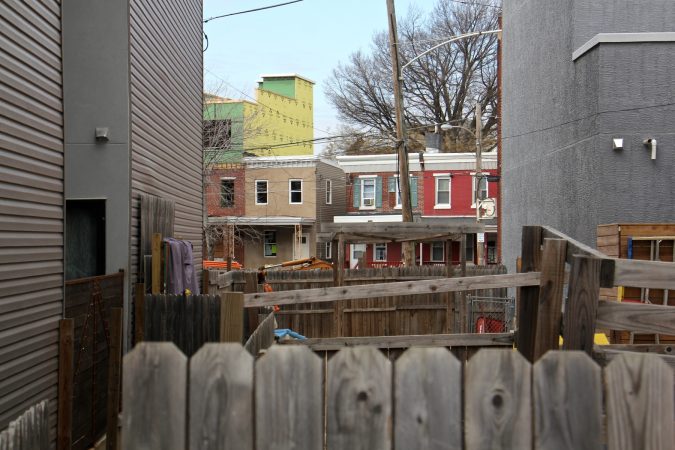 East Kensington, the view west from Frankford Avenue. (Emma Lee/WHYY)