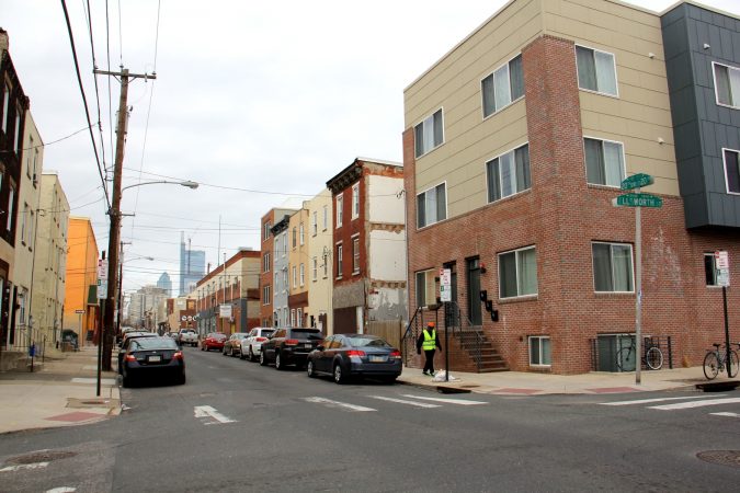 Ellsworth and 20th streets in Point Breeze. (Emma Lee/WHYY)