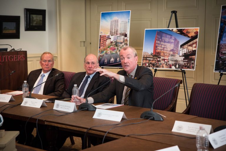 Governor Phil Murphy says developing a research and innovation center in New Brunswick would help the state attract high-growth startup companies. (Governor’s office photo)