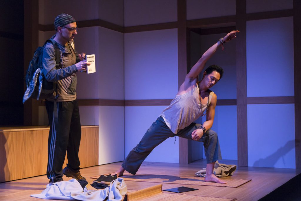 675 Ben Beckley (left) and Edward Chin-Lyn in the Ars Nova production of