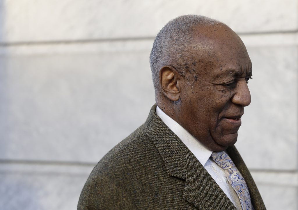 Bill Cosby Bill Cosby arrives for a pretrial hearing in his sexual assault case at the Montgomery County Courthouse, Monday, March 5, 2018, in Norristown, Pa. (AP Photo/Matt Slocum)