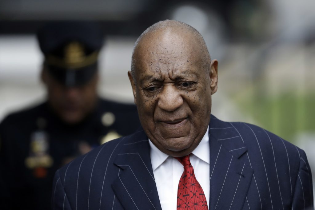 Bill Cosby Bill Cosby arrives for a pretrial hearing in his sexual assault case, Thursday, March 29, 2018, at the Montgomery County Courthouse in Norristown, Pa. (Matt Slocum/AP Photo)