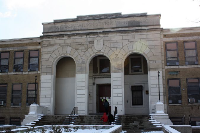 Woodrow Wilson High School in Camden, New Jersey, is one of the few schools nationwide that requires all students to take physics to graduate. Its “Physics First” mentality means students take the course freshman year. (Tara García Mathewson/The Hechinger Report)