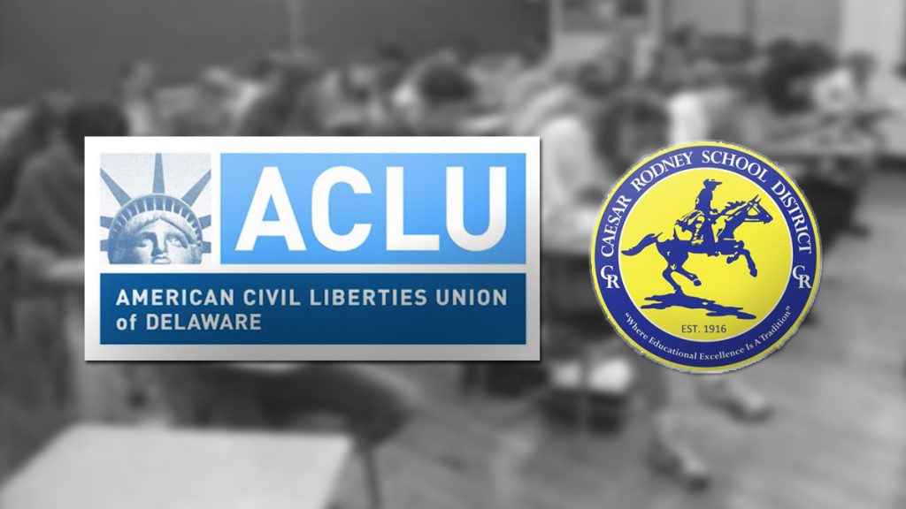 aclu-Caesar Rodney Caesar Rodney School District's public information officer recently removed comments critical of the superintendent's opposition to the upcoming student walkout. The ACLU cried foul, and the district has relented. (Caesar Rodney School District)