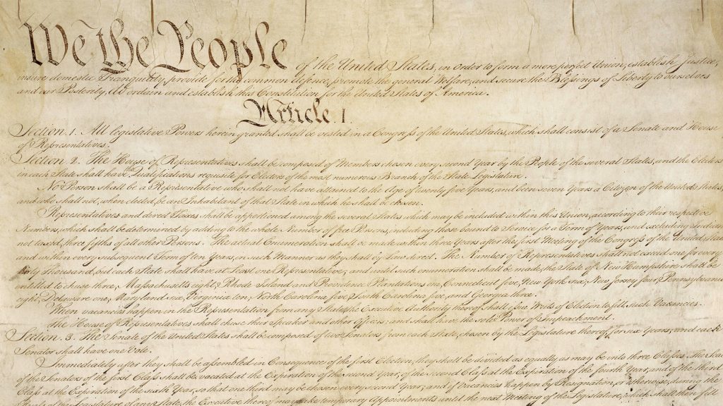 Altogether, the Constitution has only been amended 17 times since the Bill of Rights, and one of those amendments (the 21st) was done just to repeal another (the 18th, known as Prohibition). Altogether, the Constitution has only been amended 17 times since the Bill of Rights, and one of those amendments (the 21st) was done just to repeal another (the 18th, known as Prohibition). (National Archives via AP)