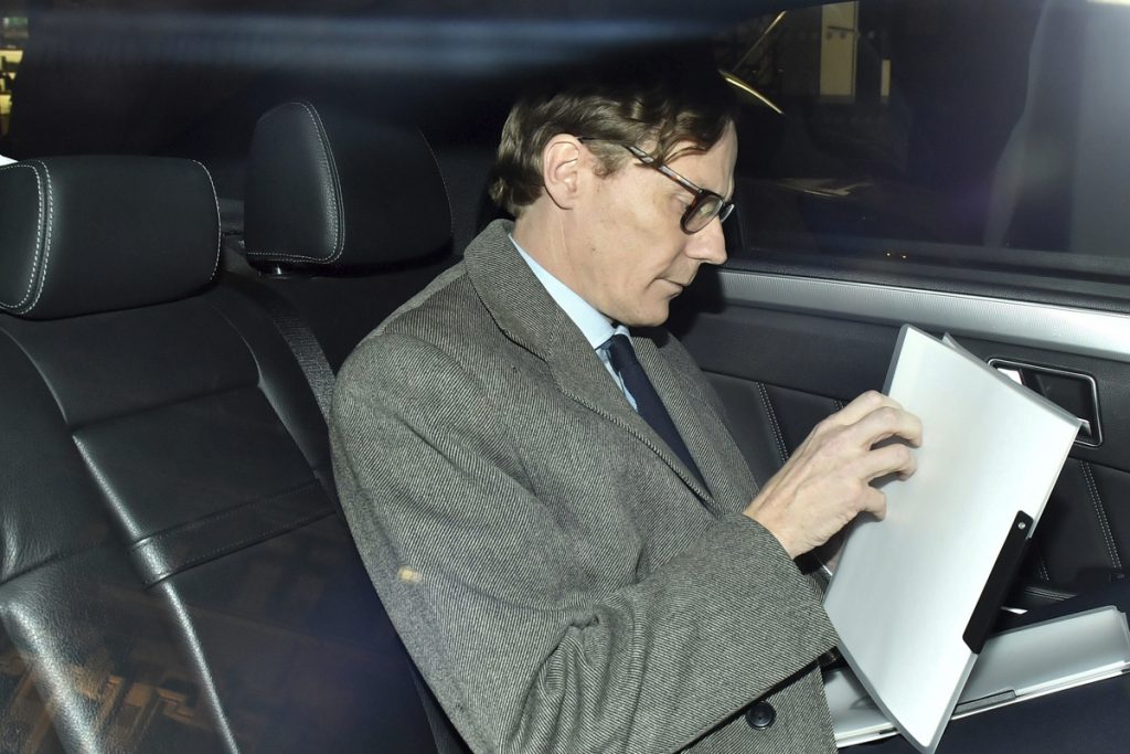 Britain Facebook Cambridge Chief Executive of Cambridge Analytica (CA) Alexander Nix