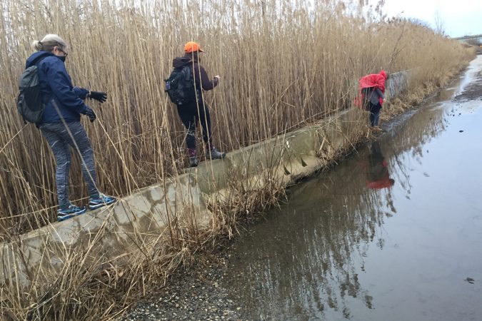 J.J. Tiziou said that part of the hike was about 