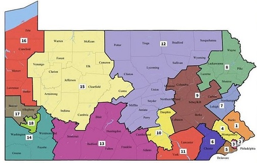 Pennsylvania's Supreme Court redrew the commonwealth's congressional map last month, after declaring it unconstitutionally gerrymandered. Now, Republicans in the legislature are appealing to two federal courts to stay the change.